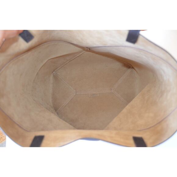 Loewe Puzzle Fold Tote Crimson/Dark Bordeaux Bag Women - Picture 10 of 12